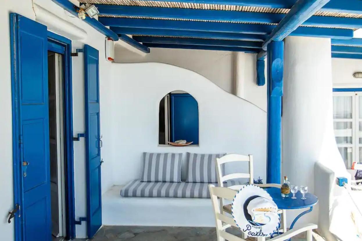 Vakantiehuis Mykonos Coastal Retreat - Giovanna's Beachfront Escape With Jacuzzi